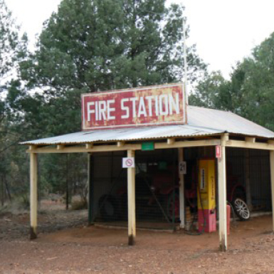 Fire station building